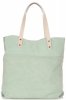 Bőr táska shopper bag Vittoria Gotti menta V8267